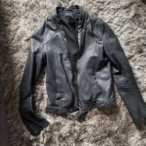 Leather Biker Jacket